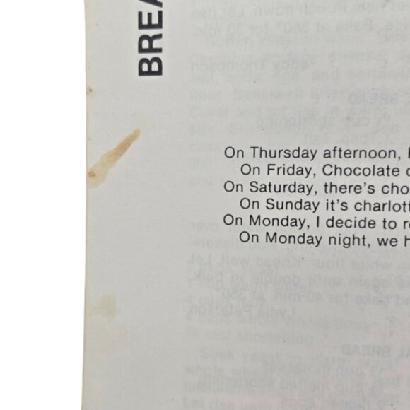 Vintage 1980s Cookbook St. Mark's Lutheran Church Benson, Minnesota USA - Picture 7 of 16